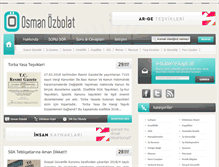 Tablet Screenshot of osmanozbolat.com